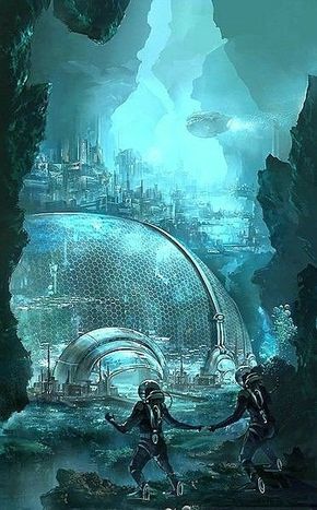 Fullness of Time: basic outline of settings – Benevolens Psittacorum The main storyline at least, still need to develop subplots and unique voices for each character. Futuristic Cityscape, Novel Game, Sci Fi Landscape, Art Geek, Sci Fi City, Underwater City, Sci Fi Environment, Bottom Of The Ocean, Fantasy City