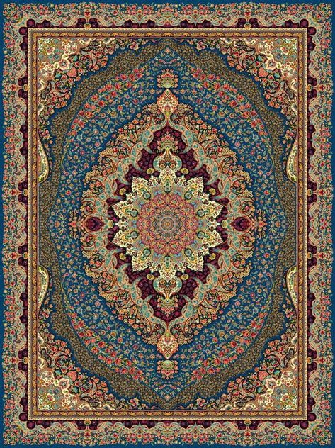 Indian Carpet Design, Aesthetic Rugs, Carpet Print, Indian Carpet, Antique Persian Carpet, Islamic Art Canvas, Carpet Texture, Functional Space, Aesthetic Rooms