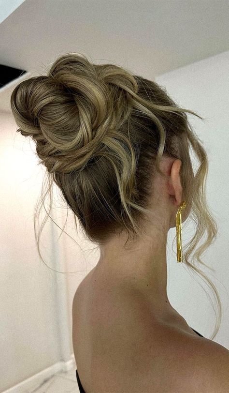 elegant updo, chic updo, simple updo, upstyles, wedding updos, wedding upstyles, wedding hairstyles, sleek updo, elegant updo hairstyles, Elegant updo hairstyles for wedding, Elegant updo hairstyles for medium hair, Elegant updo hairstyles for long hair, elegant updos for medium hair, updo hairstyles for medium length hair Gradball Hairstyle, Romantic Updo Wedding Loose Curls, Semi Formal Updos For Long Hair, Dance Updo Hairstyles, Elegant Wedding Updos For Long Hair, Loose Updos For Medium Hair, Wedding Hairstyles Sleek, Loose Ponytail Hairstyles, Bangs With Benefits