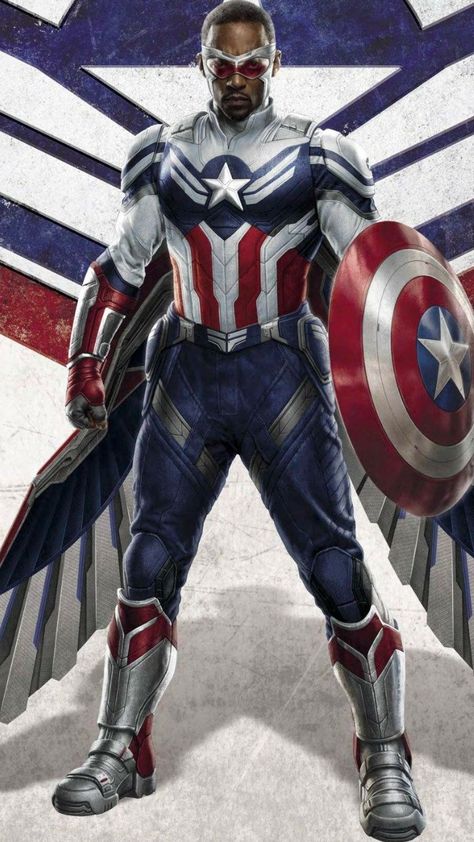 Capitan America Wallpaper, Falcon Marvel, Avengers Art, Sam Wilson, Marvel Characters Art, Marvel Comics Wallpaper, Marvel Vs Dc, Marvel Comic Universe, Marvel Captain America