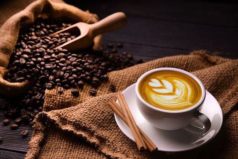 NFT in vendita Table Photography, Background Coffee, Photo Cup, Burnt Coffee, Coffee Alternative, Coffee Serving, White Coffee Cups, Espresso Beans, Room Canvas