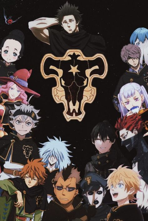 Wallpaper Touros Negro #blackclovertattoo #blackclovergreatness #blackcloveryami #blackcloverquartetknights #blackcloverblackbull #blackcloverbrasil #blackcloverart #blackclover2018 Anime Black Clover Wallpaper, Black Bulls Black Clover Members, Black Clover Squad, Black Clover Lockscreen, Black Bulls Wallpaper, Black Clover Black Bulls Squad, Black Clover Black Bulls, Black Bulls Black Clover, The Black Bulls