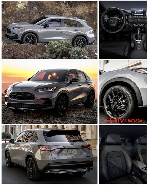 Honda Hrv Sport 2023 Black, 2023 Honda Hrv, Honda Hrv, Store Ideas, Car Ideas, Hd Pictures, Dream Garage, 2025 Vision, 2024 Vision