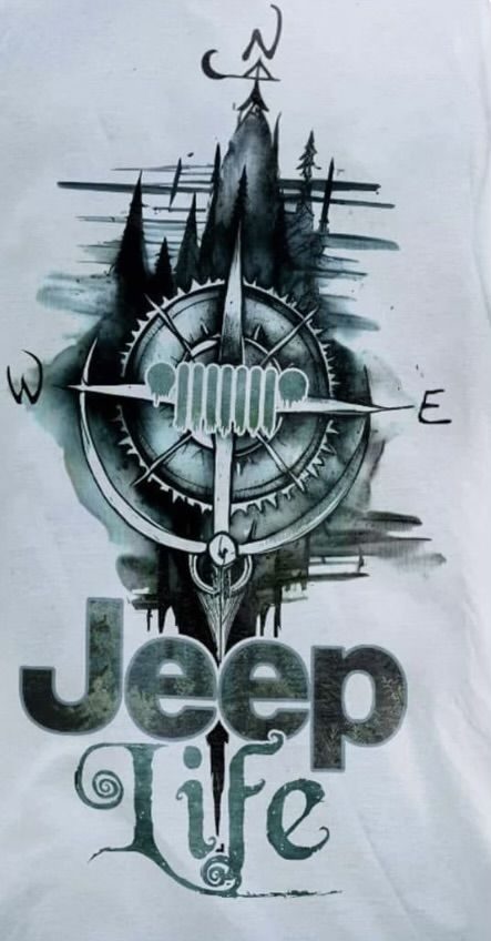 Jeep Tattoos Men, Jeep Logo Tattoo, Off Road Tattoo Ideas, Jeep Themes Ideas, Jeep Tattoo Ideas For Men, Jeep Sublimation Designs, Jeep Wrangler Rubicon Wallpaper, Jeep Tattoos For Women, Jeep Sublimation