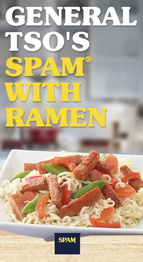 Spam And Ramen Noodles, Spam Pasta, Spam Ramen, Spam Dishes, Spam Meals, Spam Bites, Spam Recipes Dinners, Wild Cooking, Ramen Noodle Recipes Easy