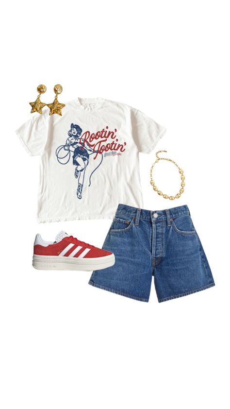 fourth of july outfit inspo🇺🇸 Fourth Of July Outfits, Fourth Of July Outfit, July Outfits, Paris Olympics, 4th Of July Outfits, Team Usa, Outfits Aesthetic, Fourth Of July, Trendy Outfits