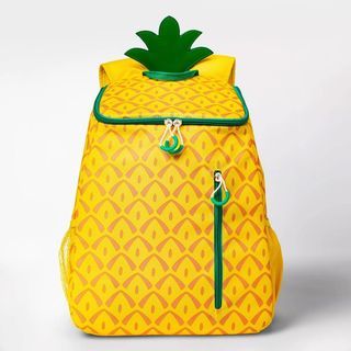 Pineapple Backpack Cooler Pineapple Backpack, Summer Doormat, Cooler Backpack, Backpack Cooler, Coffee Hacks, Cute Pineapple, Grey Backpacks, Quilted Backpack, Pineapple Design