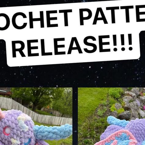 Jaymie on Instagram: "MOONBEAM THE LUNAR MOTH CAT CROCHET PATTERN IS OFFICIALLY RELEASED!! Here's my 3 gorgeous Lunar Moth Cats!! I can't wait to see yours!! make sure to tag me so I can share your posts!! 
💜
💜
💜
💜
💜
💜
💜
#crochetpattern #crochetpatternrelease #amigurumipattern #lunarmothcat #lunamoth #cat #plushie #plushiepattern #crochet #crochetaddict #crochetlove #lunamothcat #mostlyghostlycrafts #pattern" Cat Crochet Pattern, Cat Plushie, Lunar Moth, Cat Crochet, Plushie Patterns, Luna Moth, I Cant Wait, Crochet Cat, I Can't Wait