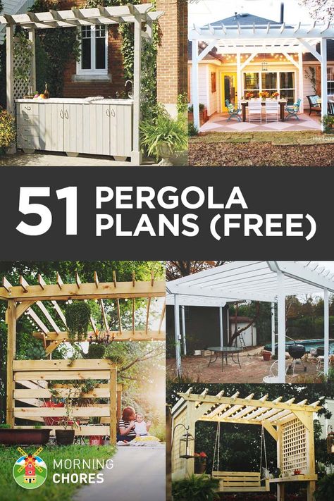 Diy Pergola Plans, Corner Pergola, Small Pergola, Pergola Pictures, Building A Pergola, Pergola Design, Pergola Canopy, Wooden Pergola, Backyard Pergola