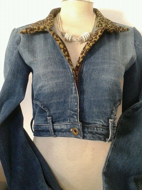 Återvinna Jeans, Vestiti In Jeans, Jeans Refashion, Ropa Upcycling, Diy Vetement, Recycled Jeans, Denim Ideas, Recycle Jeans, Upcycle Jeans