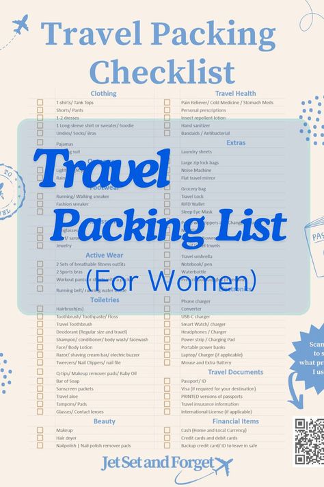 travel packing checklist Free printable
travel packing checklist International
travel packing checklist Italy
travel packing checklist Carry on
travel packing checklist Europe
travel packing checklist Work
travel packing checklist 2 weeks
travel packing checklist 1 month
travel packing checklist Women
travel packing checklist Ultimate Traveling Checklist, Travel Packing Checklist, Workout Pants Women, Women Traveling, Cold Medicine, Packing Clothes, Versatile Clothing, Packing Guide, Travel Documents