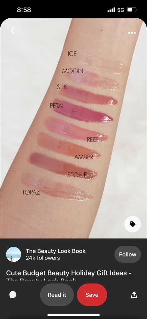 Maybelline Lip Gloss, Lipgloss Swatches, Maybelline Lip, Budget Beauty, Amber Stone, Makeup Nails, Paw Print Tattoo, Maybelline, Lip Gloss