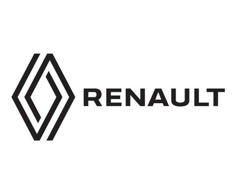 Renault Logo, Car Logo, Logo Black, Car Logos, Black Design, Vector Free, Vector Illustration, Clip Art, ? Logo