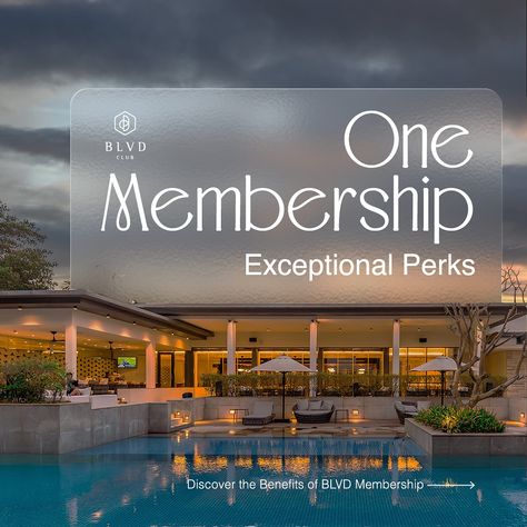 One Membership: Endless Benefits. Experience the luxury and perks with BLVD Club Membership 🌟 🏨 Elegant Rooms: Premium stays with spa, salon, and fitness center 🍽️ Exclusive Dining: 10% off at Hardrock, Shiro, and more 💼 Event Spaces: Discounted venues and WeWork memberships 🏨 Hotel Discounts: 10% off at Hilton & Four Seasons properties 🌍 Global Club Access: Enjoy elite clubs worldwide 👨‍👩‍👧‍👦 Family Benefits: Membership perks for your family. Your Premium Lifestyle Awaits Come Belong. Hotel Discount, Happy Independence Day, Event Space, Fitness Center, Four Seasons, Spa, Benefits, Hotel, Lifestyle