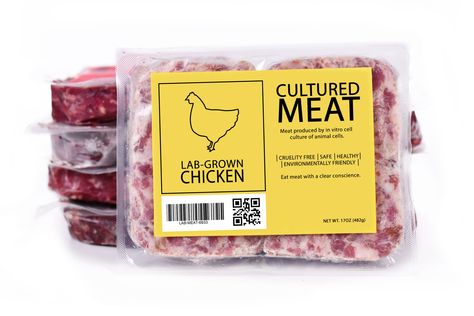 A small American company gets the planet's first official green light for lab-grown meat in Singapore. Meat Packaging Design, Lab Grown Meat, Plant Based Eggs, Meat Packaging, Chicken Eating, Food Tech, Food Technology, Animal Cell, Meat Alternatives