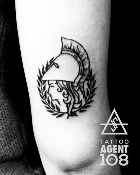 Tattoo Agent 108 on Instagram: “#tattooagent108 #johnfederis #athena #blackwork #athenatattoo #goddess #blackwork #cambridge” Athena Medusa Tattoo, Athena Tattoo Minimalist, Athena Tattoo, Witch Tattoo, Medusa Tattoo, Athena Goddess, Sleeves Ideas, Body Tattoos, Traditional Tattoo