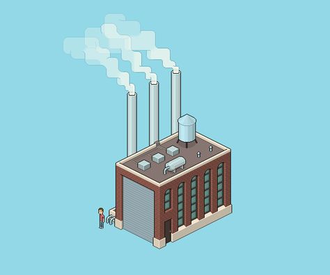 How to Create an Isometric Pixel Art Factory in Adobe Photoshop Factory Pixel Art, Memphis Design, Illustrator Tutorials, Photoshop Tutorial, Adobe Photoshop, Art World, Pixel Art, Illustration Design, Photoshop