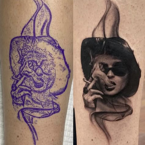 Portrait Stencil Tattoo, Portrait Tattoo Stencil, Movie Tattoo Ideas, Realism Sketch, Fancy Tattoo, Potrait Tattoo, Outline Stencil, Shading Tattoo, Gotik Tattoo