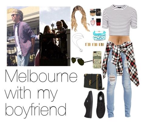 "Melbourne with Niall" by myllenna-malik ❤ liked on Polyvore featuring Topshop, Wet Seal, Vans, ASOS, Butter London, Guerlain, Yves Saint Laurent, Karen Walker, Harrods and Domo Beads One Direction Outfits, Butter London, Karen Walker, Wet Seal, Harrods, Cute Fashion, Melbourne, Streetwear Fashion, Yves Saint Laurent