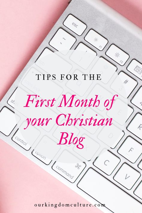 Tips for the First Month of your Christian Blog.  Christian Blogging Learn Pinterest, Writer Tips, Faith Blogs, Christian Business, Christian Resources, Blogging Advice, Comparing Yourself To Others, Financial Wellness, Christian Blogs