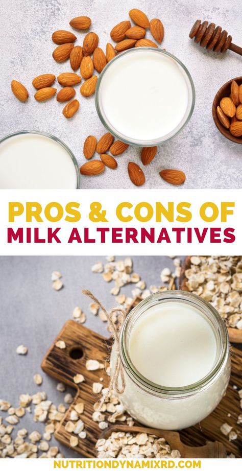 Got milk? Step into the refrigerator section of any grocery store and you’ll see a wide selection of milk products, including both dairy and non-dairy options. But do plant milks contain enough calcium? Which is best for the environment? Is dairy more nutritious? Today I’m unpacking the pros and cons of milk alternatives, so read this blog to learn more! #dairyalternatives #milkalternatives #nondairy #nutrition #nutritionfacts #nutritiontips #calcium #calciumrichfoods #calciumdeficie Milk Replacement, Dairy Snacks, Got Milk, Milk Allergy, Milk Products, Calcium Rich Foods, Animal Based, Dairy Alternatives, Vegan Milk