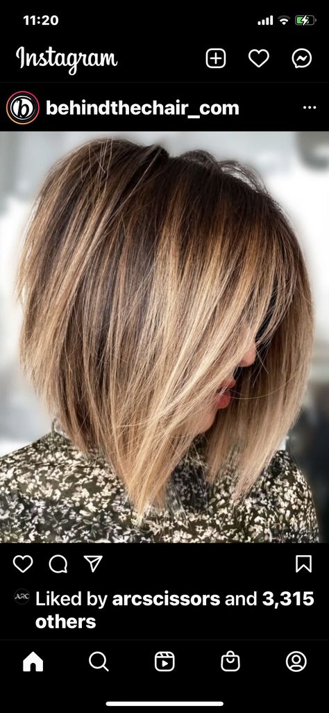 Highlights On A Bob Haircut, Short Balage Hair, Balayage Bob Fine Hair, Blonde Balayage For Short Hair, Short Hair Bayalage Brunette To Blonde, Brown To Blonde Bob, Short Hair Blonde Highlights Brunettes, Baliage Bob, Edgy Bob Haircuts Choppy Layers Medium Length Hairstyles