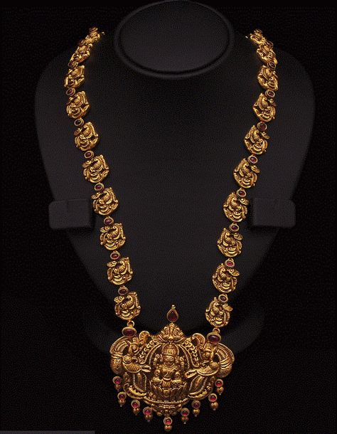 Antique Long Chain with Nakshi Pendant - Indian Jewellery Designs South Jewellery Nakshi Pendant, Nakshi Jewellery, Tea Setting, Latest Jewellery Designs, Temple Jewelry Necklace, Gold Temple Jewellery, Antique Gold Jewelry Indian, Gold Necklace Indian Bridal Jewelry, Jewellery Vintage