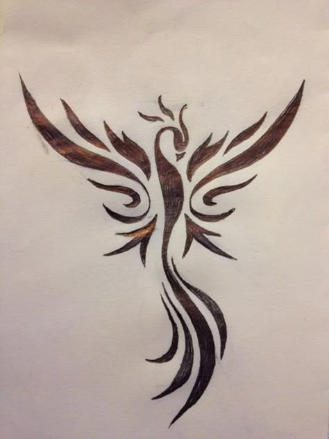 250+ Cool Tribal Tattoos Designs - Tribe Symbols With Meanings (2023) Stammestattoo Designs, Phoenix Tattoo Feminine, Small Phoenix Tattoos, Phoenix Bird Tattoos, Phönix Tattoo, Phoenix Tattoos, Kunst Tattoos, Phoenix Tattoo Design, Irezumi Tattoos