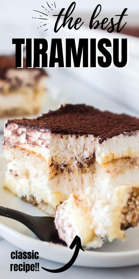 Tiramisu Tarimisu Recipe, Terimasu Recipe, Classic Tiramisu Recipe, Best Tiramisu Recipe, Chocolate Lasagna Recipe, Classic Tiramisu, Easy Tiramisu Recipe, Cookies Bars, Tiramisu Cake