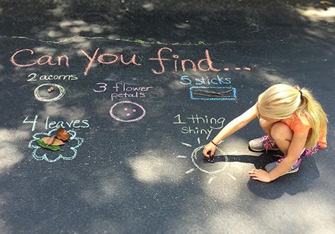 Who doesn’t love chalk... or have a million pieces of chalk?? Anyone with small children is bound to have collected buckets of multi-colored chalk anywhere from birthday goody bags to “Oh look what I can find for a $1” weakness moments at the store. Put them to good use with these fun (and educational!) activities to enjoy with your kids. Check out some of the following easy, free and entertaining chalk games: Chalk Ideas Games, Chalk Activities For Toddlers, Fun Things To Do With Chalk, Chalk Games Outside, Chalk Activity Path, Games With Chalk, Chalk Activities For Kids, Chalk Games For Kids, Sidewalk Chalk Games