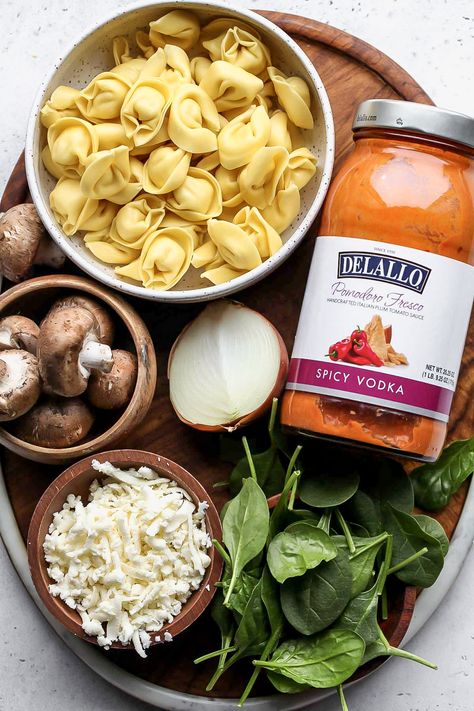 Vodka Sauce Tortellini Recipes, Tortellini Recipes Vodka Sauce, Cheese Tortellini With Vodka Sauce, Tortellini Vodka Sauce Recipes, Vodka Tortellini Recipes, Vodka Sauce Tortellini, Healthy Tortellini Recipes Health, Tortellini Vodka Sauce, Tortellini With Vodka Sauce