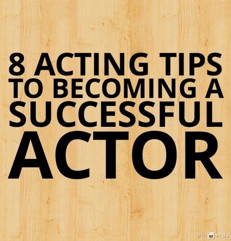 Are you interested in acting but, not too sure where to start or how to become a "SUCCESSFUL ACTOR"? Acting Exercises, Acting Quotes, Acting Auditions, Acting Lessons, Acting Techniques, Acting Class, Acting Tips, Singing Career, Becoming An Actress