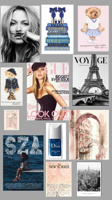 Vogue Aesthetic Poster, Room Wishlist, Bedroom Wall Collage, Bedding Inspiration, Summer Scrapbook, Poster Room, Redecorate Bedroom, Print Collage, Cutest Thing Ever