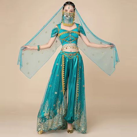 Festival Arabian Princess Costumes Indian Dance Embroider Bollywood Belly Costume Party Cosplay Princess Fancy Outfit - Buy Arabian Princess Costumes,Indian Dance Dress,Belly Costume Product on Alibaba.com Arabian Princess Costume, Indian Dance Costumes, Princess Jasmine Dress, Adult Women Halloween Costumes, Jasmine Princess, Arabian Princess, Halloween Costume Suit, Belly Dance Dress, Dance Outfits Practice