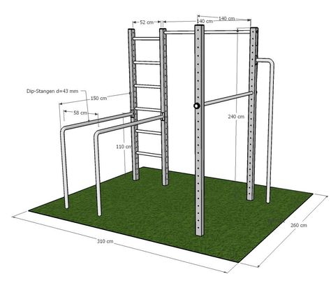 Diy Calisthenics Equipment, Calisthenics Gym, Calisthenics Equipment, Home Made Gym, Backyard Gym, Workout Stations, Human Flag, Diy Home Gym, Diy Gym