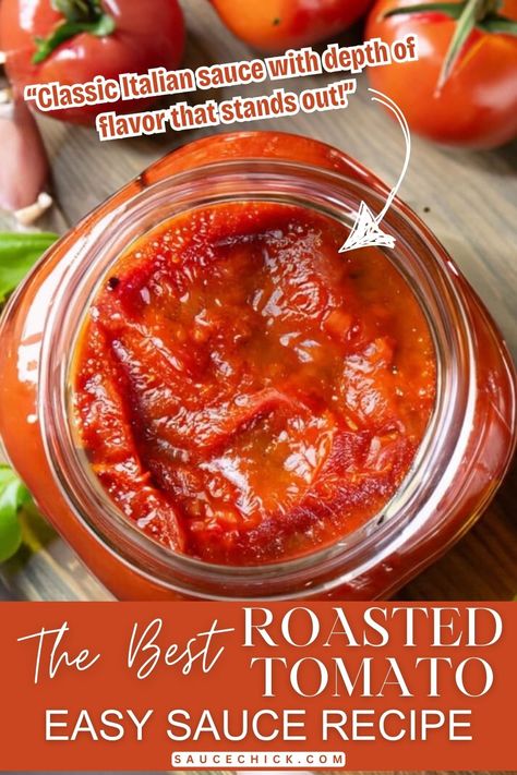 Roasted Tomato Sauce Recipe Tomato Sauce In Roaster, Easy Roasted Tomato Sauce, Roast Tomatoes For Sauce, Roasted Tomato Sauce Recipe, Roast Tomatoes In Oven For Sauce, Oven Roasted Tomatoes Sauce, Roasted Tomato Sauce Homemade, Roasted Tomatoes For Sauce, How To Roast Tomatoes