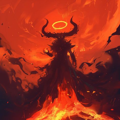 Flame God #ninja #demon #cool #characterdesign #fantastic #artwork #fantasy #aiart #digitalart #dailyart #artifialintelligence #digitalartist #midjourney #midjourneyart #myth #mythology #mythical #conceptart #swordsman Evil Gods Art, Monster God Art, Fantasy God, Fantasy Gods, Cosmic Demon Art, Fire Demon Art, Fantasy Gods Art, Fire God Fantasy Art, Blue Demon