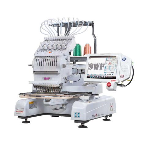 Singer Embroidery, Embroidery Machines For Sale, Tajima Embroidery Machine, Thread Rack, Machine Embroidery Tutorials, Commercial Embroidery Machine, Brother Embroidery Machine, Brother Embroidery, Industrial Machine