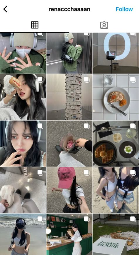 Douyin Instagram Feed, Japanese Aesthetic Instagram Feed, Instagram Feed Ideas Korean, Ulzzang Instagram Feed, Insta Feed Korean, Korean Ig Feed, Korean Ig Feed Ideas, Korean Instagram Feed, Instagram Layout Ideas Theme