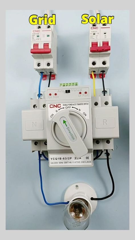 Generator Transfer Switch, Rv Solar Power, Basic Electrical Wiring, Solar Power Inverter, Home Electrical Wiring, Solar Energy Projects, Power Supply Circuit, Electrical Circuit Diagram, Rv Solar