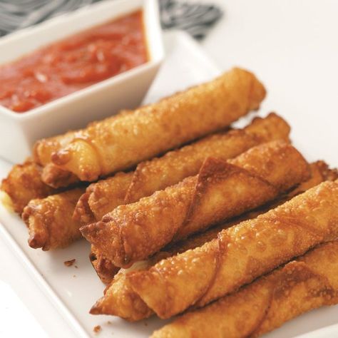 Wrapper Recipes, Won Ton, Lazy Saturday, Big Crowd, Egg Roll Wrappers, String Cheese, Mozzarella Sticks, Cheese Sticks, Wontons