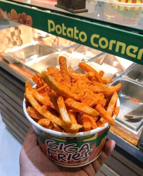 Fav Food Fries, Potato Corner Fries, Potato Corner, Healthy Groceries, Yummy Comfort Food, Food Recepie, Happy Meal, Instagram Food, Fried Food