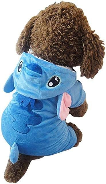 Stitch Dog Costume, Dogs Things, Dog Costumes Funny, Pet Costumes Cat, Cold Heart, Dog Winter Clothes, Pet Halloween Costumes, Pet Sweater, Stitch Cartoon