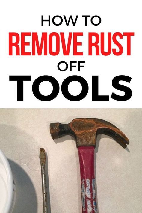 Cleaning Rusty Tools, Stenciled Curtains, Rusty Tools, Diy Privacy Fence, Diy Dining Room Table, Remove Rust, Rust Removers, Diy Tv, Metal Tools