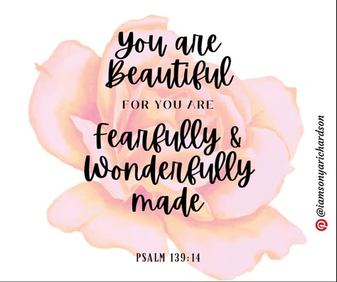 You Are Wonderfully And Fearfully Made, Scripture For My Daughter, Christian Quotes For Daughters, Beautiful And Wonderfully Made, You Are Wonderfully Made, Bible Quotes For Daughters, You Are Beautifully And Wonderfully Made, Scripture About Beauty Woman, You Are Loved Scripture