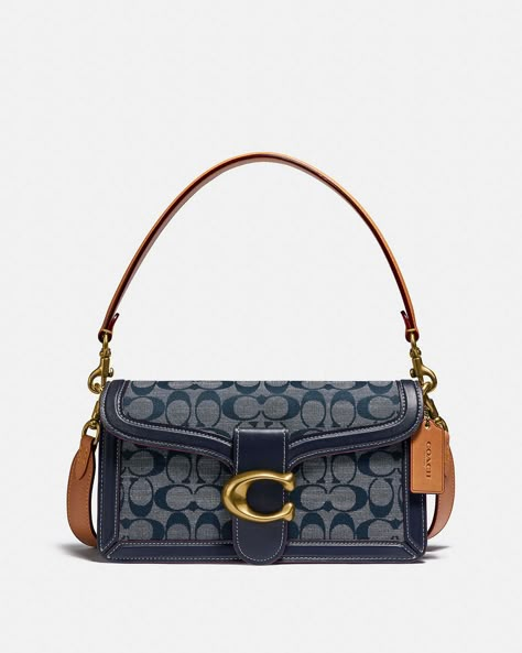 Tabby Coach Bag, Coach Tabby Bag, Bags Coach, Coach Blue Bag, Coach Bags Tabby, Cute Coach Bags, Coach Bags Handbags, Coach Soft Tabby Denim, Blue Coach Shoulder Bag