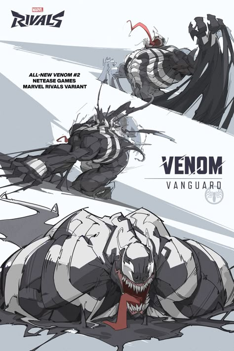 Armadura Ninja, Venom Symbiote, Venom 2, Marvel Concept Art, Marvel Character Design, Venom Marvel, Spiderman Venom, Venom Art, Venom Comics