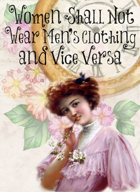 This is a battle in our culture right now, women. It began with the feminist movement and as these commentaries point out, when women want to become men and vice versa, it leads to all types of evils. Train your daughters to enjoy being feminine. Dress them like girls and train them to act feminine and train your sons to be masculine and act like males. If you don’t, the culture around them will tell them that they get to decide what gender they want to be and this is evil. The Transformed Wife, The Good Wife's Guide, Biblical Advice, Middle Grade Fantasy, Titus 2, Feminist Movement, Yes And Amen, Etiquette And Manners, Biblical Womanhood