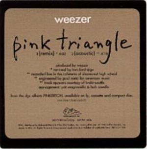 Pink Triangle Pink Triangle Weezer, Pink Triangle, Album Artwork, Weezer, Phone Themes, Rock And Roll, Pink, Quick Saves