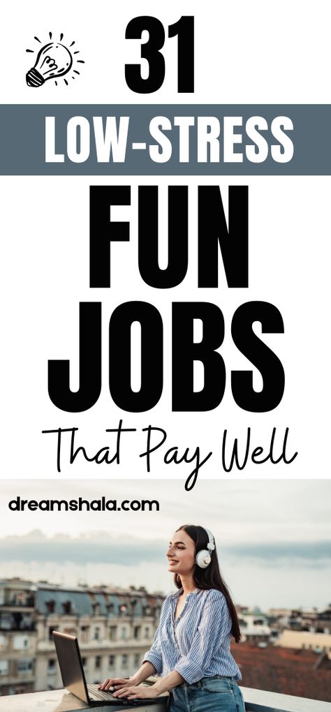 Looking for the best fun job ideas that pay the most money? Check out these 31 fun jobs that pay well. These fun side hustles are easy jobs you can do from home or online to make extra money. Best fun jobs for teachers, plus fun jobs for teenagers. #funjobs #jobs #funjobsthatpaywell #jobideas #jobsfromhome #easyjobs Easy Jobs That Pay Well, Best Remote Jobs 2024, Fun Jobs, Teacher Jobs, Quick Money Online, Best Work From Home Jobs, Stay At Home Jobs, Jobs From Home, Best Online Jobs